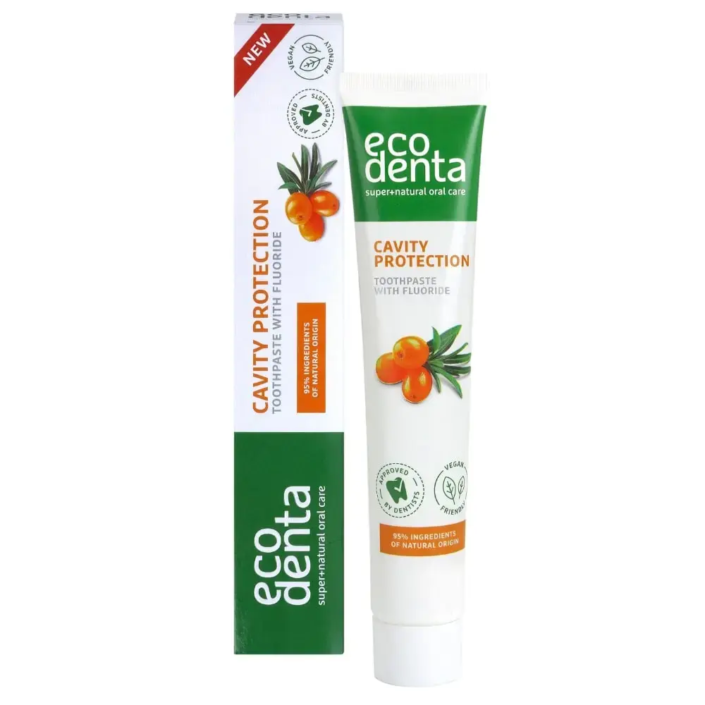 Ecodenta, Cavity Protection, Cavity Protection & Anti-Plaque, Toothpaste, 75 ml