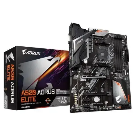 A520 AORUS ELITE AM4 4D DR4 HDMI|DVI M.2 ATX