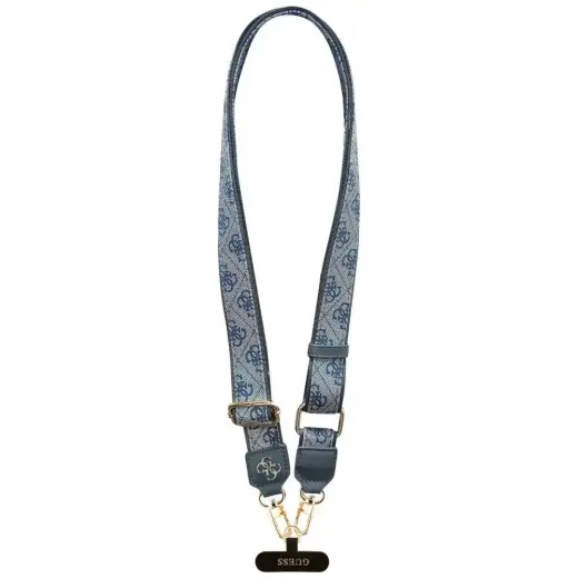 Universal strap Guess Universal CBDY   4G Tether Patch Metal Logo blue