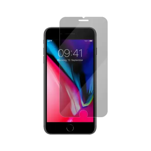 Vmax karastatud klaas 0,33 mm, 2,5D eriti läbipaistev privaatsusklaas seadmele iPhone 7 | 8 Plus