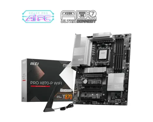 MSI PRO X870-P WIFI - motherboard - ATX - Socket AM5 - AMD X870