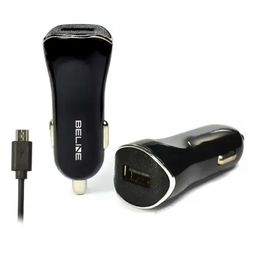 Beline car charger | 5W | USB-A, Micro USB | black
