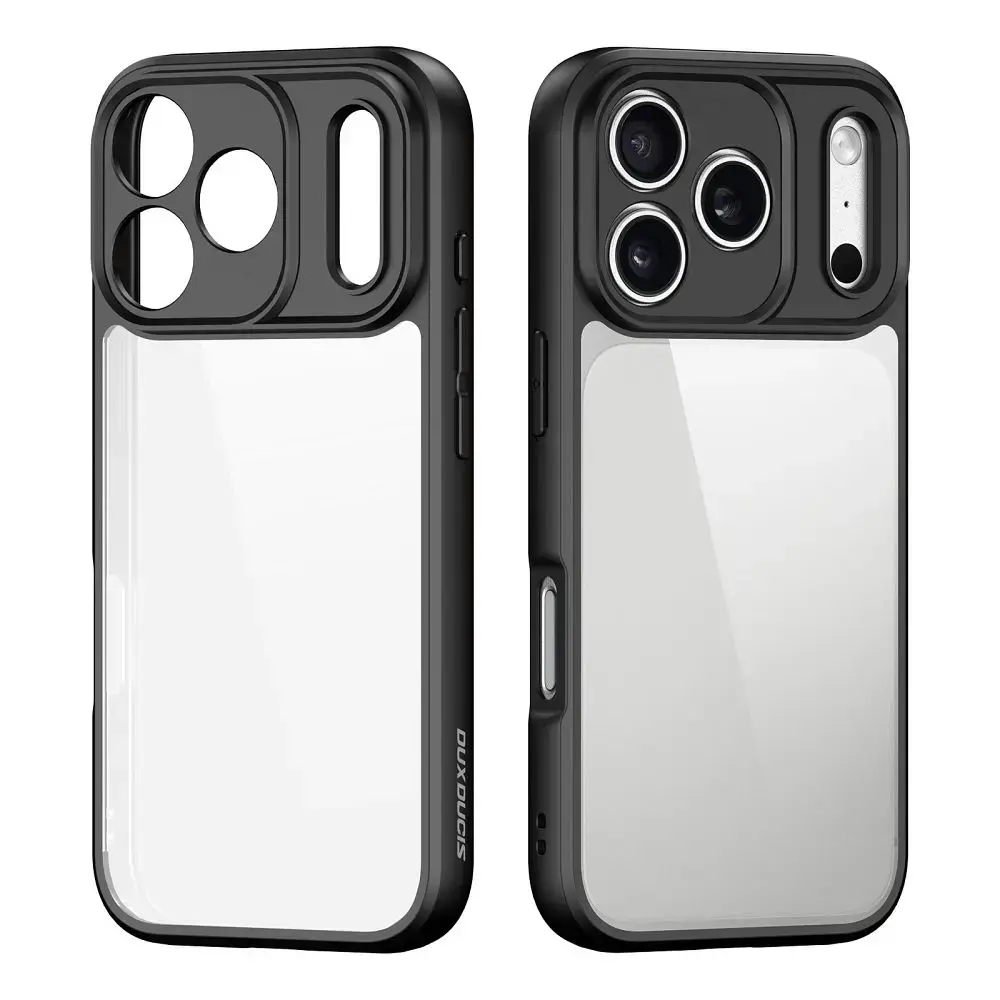 Dux Ducis Aimo maciņš telefonam iPhone 17 Pro Max | iPhone 18 Pro Max melns