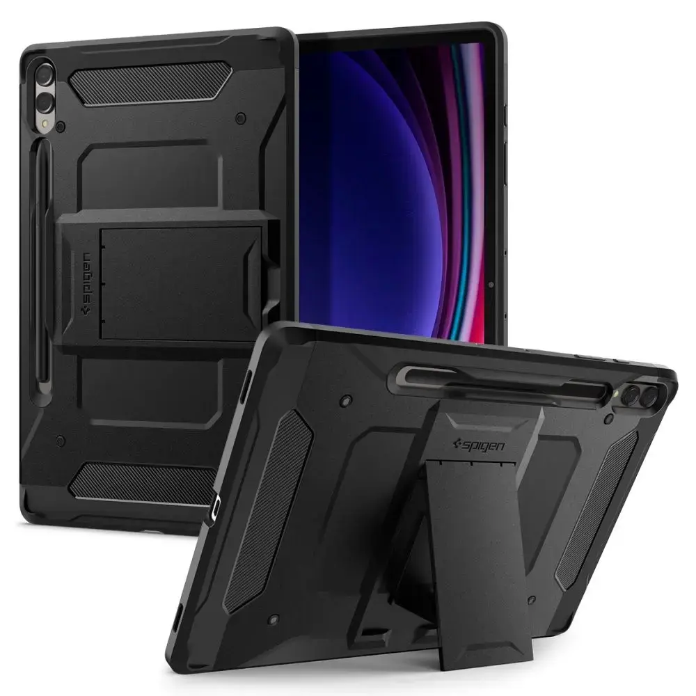 Spigen TOUGH ARMOR "PRO" GALAXY TAB S9+ PLUS 12.4 X810 | X816B BLACK