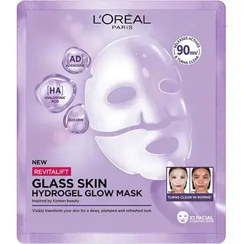 L´Oréal Filler Glass Skin Mask - Hydrogel brightening mask 25.0g