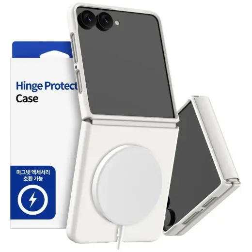 Case Araree Aero Flex M MagSafe Qi2 for Samsung Galaxy Z Flip8 cream