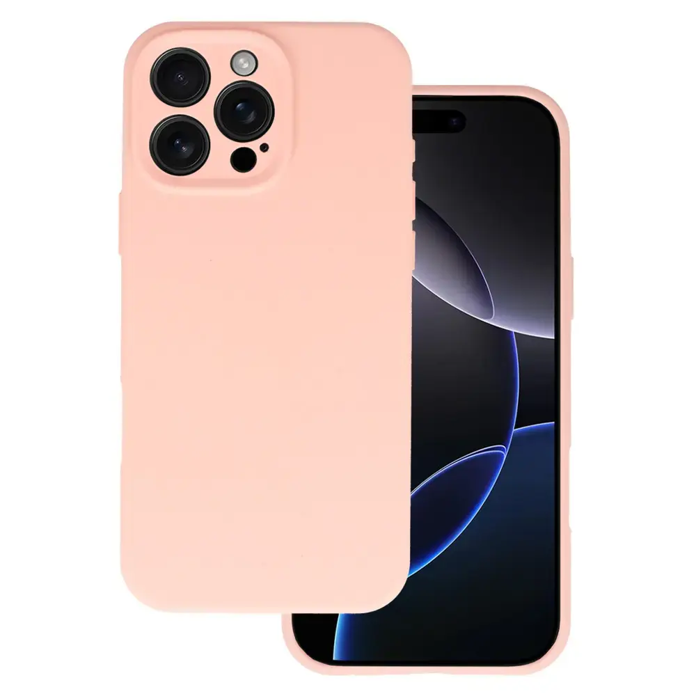 Silicone Lite maciņš telefonam iPhone 16 Pro oranžs