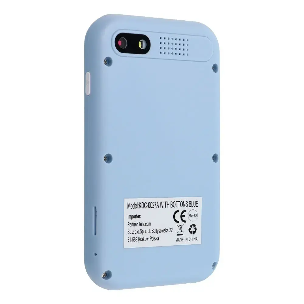 Game console for kids with IPS display 2,4" with buttons KDC-0027A blue
