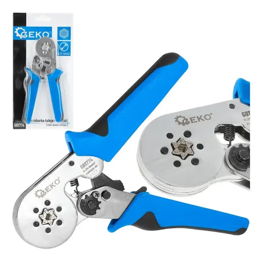 Self-adjustable hexagonal crimping tool 0.25-6mm²