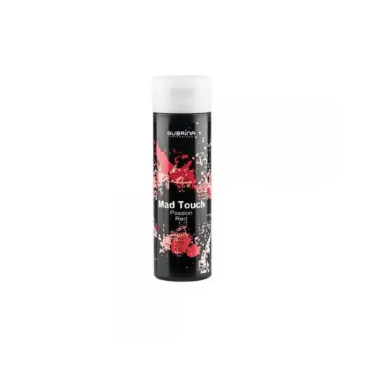 Subrina Professional, Mad Touch, Oxidant-Free And Ammonia-Free, Hair Colouring Gel, For Direct Colouring,  Passion Red, 200 ml