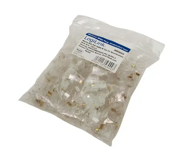 Modular plug CAT5 unshielded 100pcs