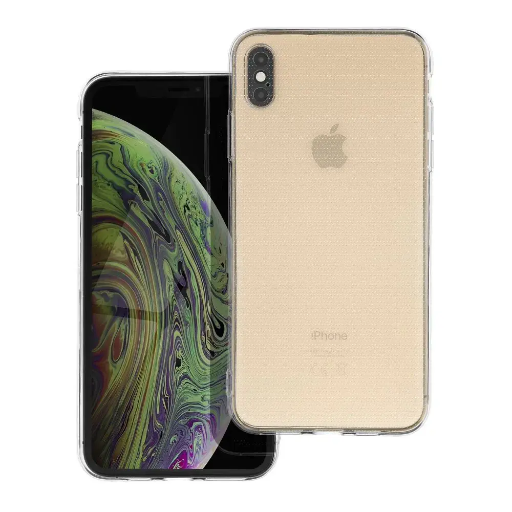 CLEAR 2 mm maciņš telefonam iPhone XS Max caurspīdīgs