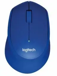 Logitech mouse M330 Silent Plus - blue