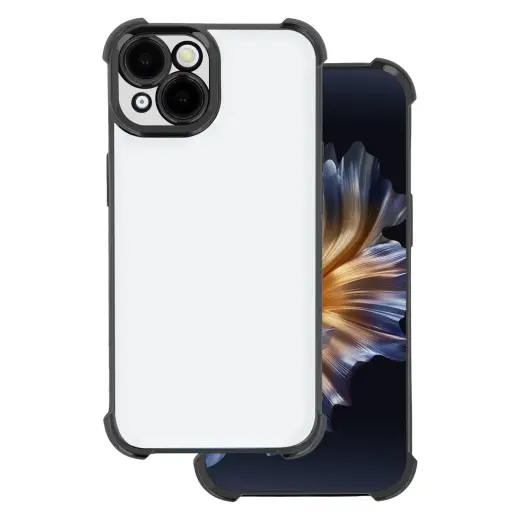 Anti Shock Chrome case for Xiaomi Redmi Note 14 5G (Global) black