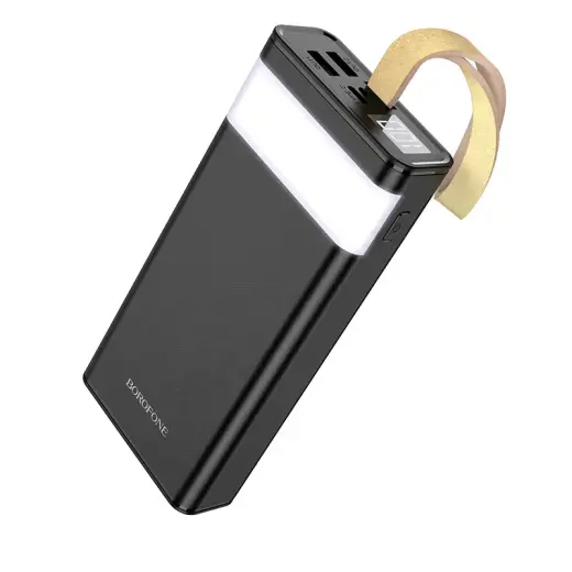 Borofone BJ18 COOLMY external battery (powerbank) | 20000 mAh | 10.5W | USB-A, Micro USB | black