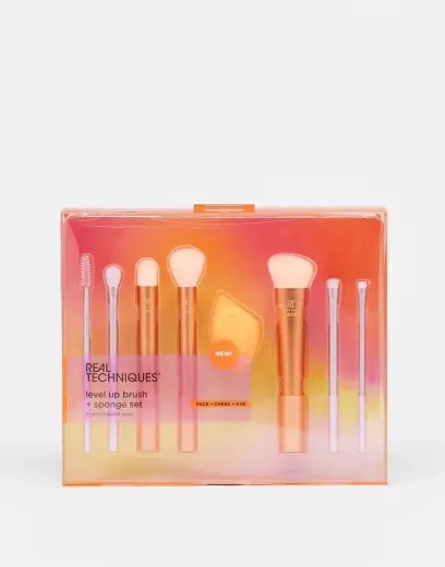 Real Techniques Level up Brush and Sponge Set (save 50%)-No Colour