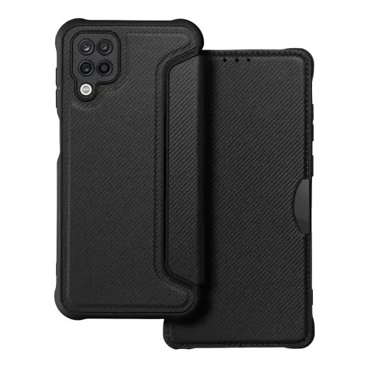 Razor raamatutüüpi telefoni ümbris Samsung Galaxy A12 (A125) | M12 (M127) must