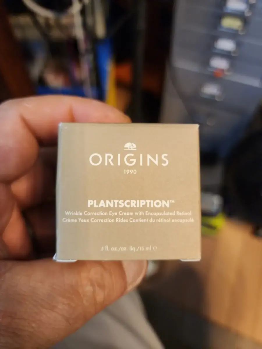 Origins Plantscription Wrinkle Correction Eye Cream with Encapsulated Retinol 15ml