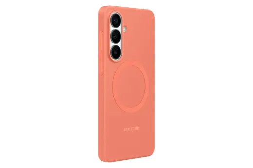Samsung EF-ES947COE Silicone telefono dėklas Samsung Galaxy S26+ (S947) raudonas