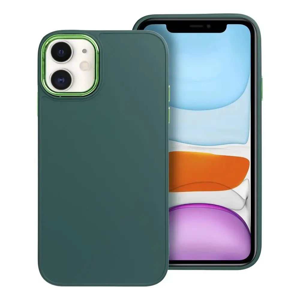FRAME maciņš telefonam iPhone 11 zaļš