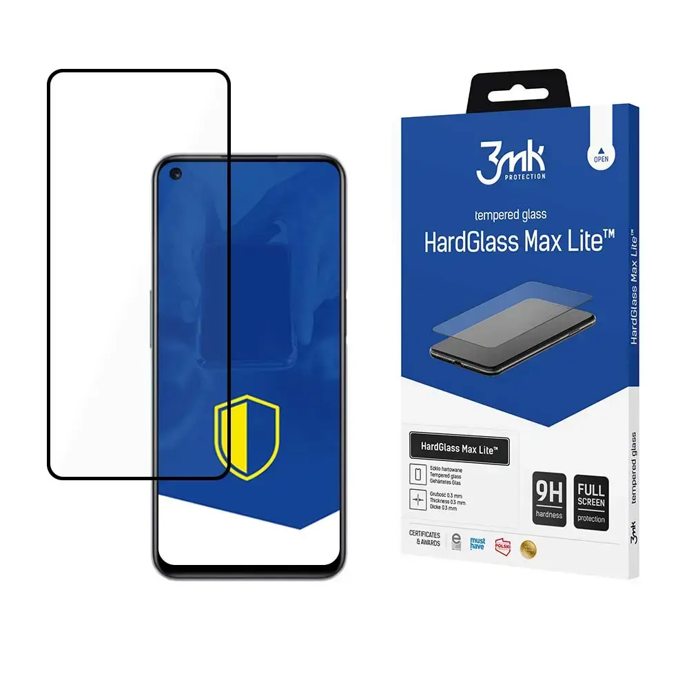 Realme 9 5G - 3mk HardGlass Max Lite™ screen protector