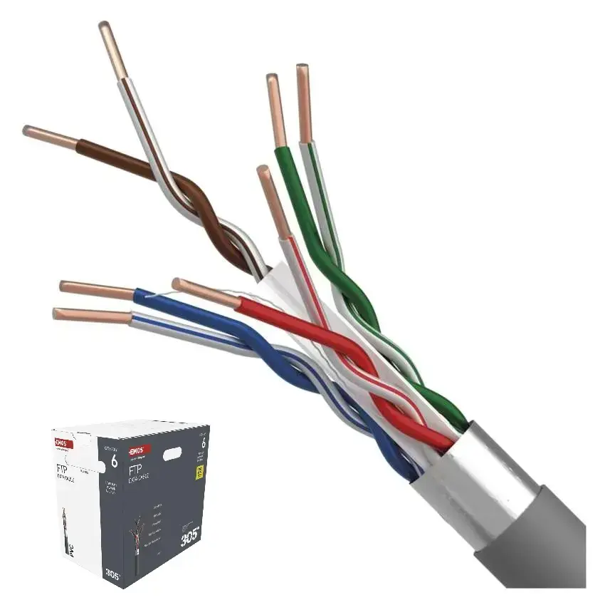 EMOS Cable F/UTP CAT6 23AWG, solid