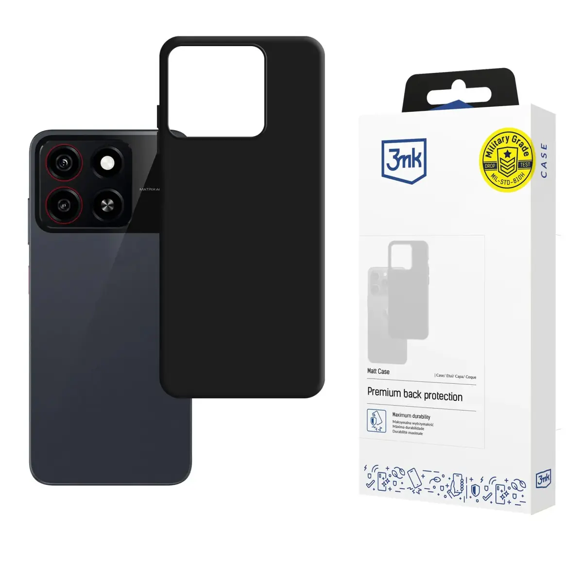 ZTE Blade A35 - 3mk Matt Case
