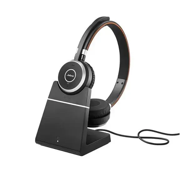 Headphones Evolve 65 TE Link 390a UC Stereo Stand