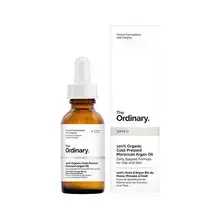 The Ordinary 100% Organic Cold-Pressed Moroccan Argan Oil - Hydratační olej na pleť a vlasy 30ml