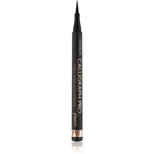Catrice Calligraph Pro Precise 24h Matt Waterproof Eyeliner in Marker Color 010 Intense Black Waterproof 1.2 Ml