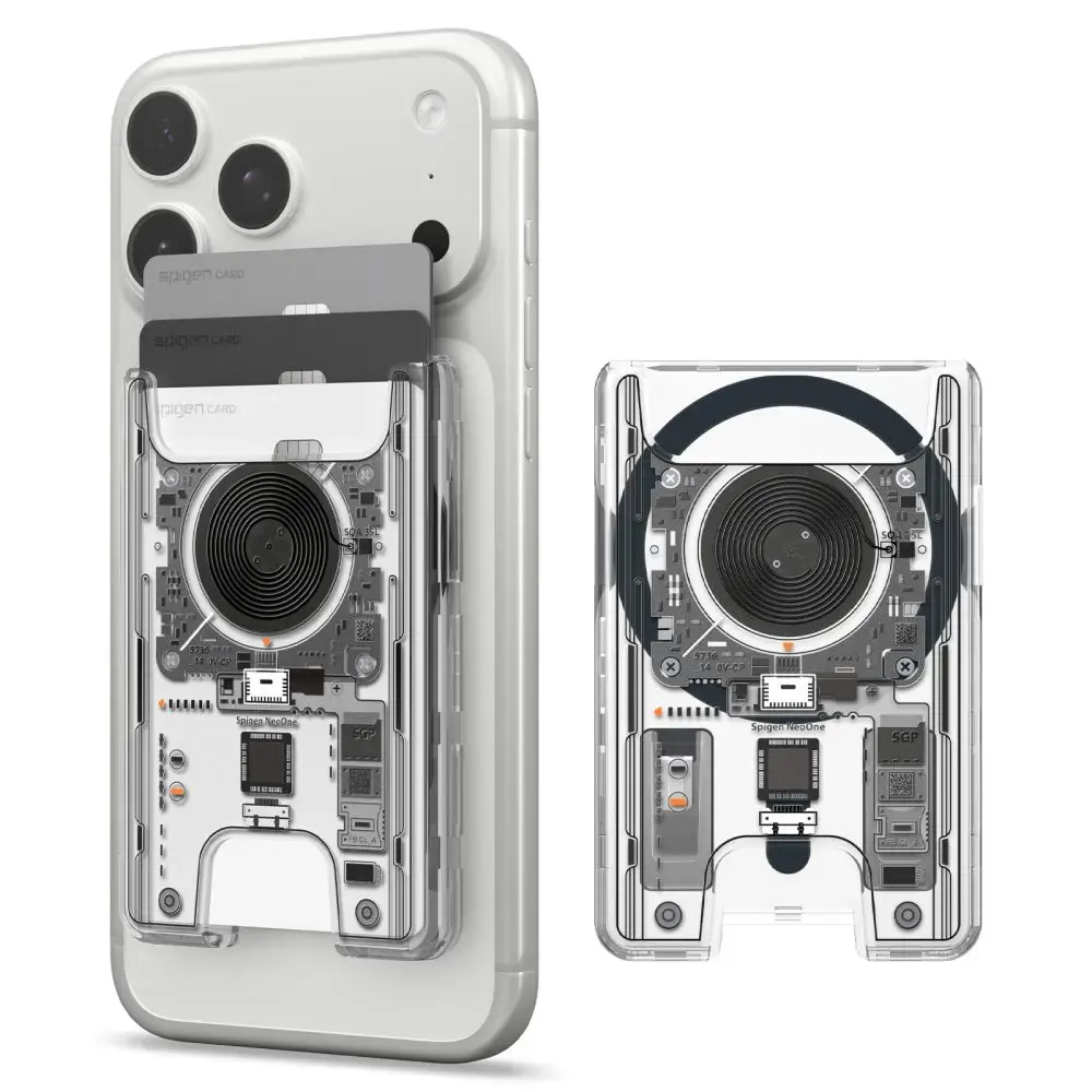 SPIGEN ULTRA HYBRID WALLET MAGSAFE MAGNETIC CARD HOLDER NEO ONE