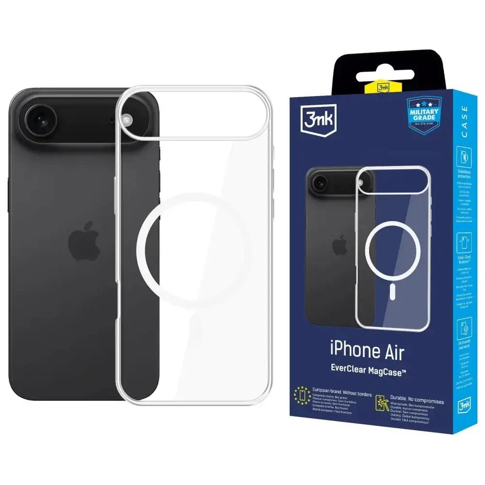 Case 3MK EverClear MagCase for Apple iPhone 17 Air
