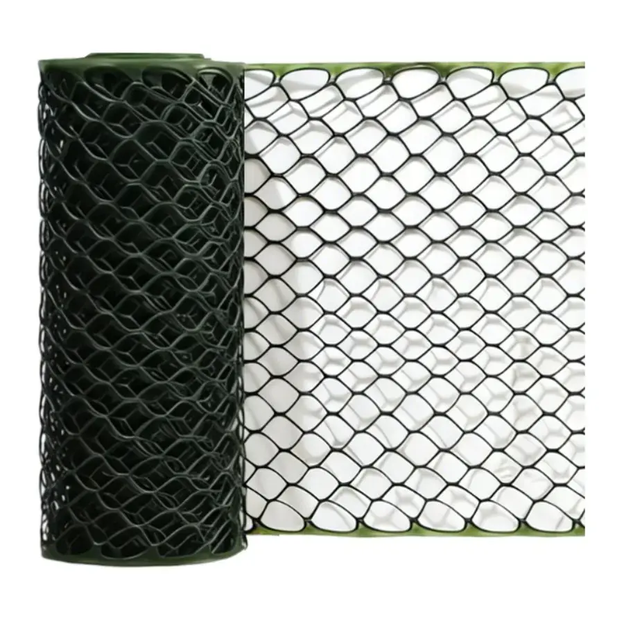 Fence mesh PE 0.5x10m, green