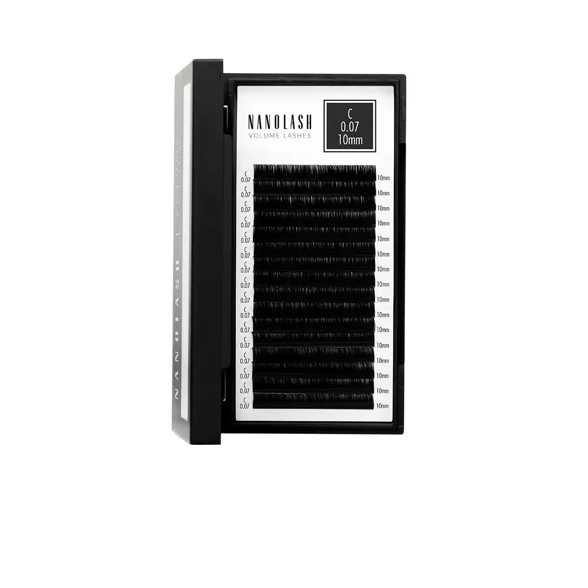 Nanolash - Volume Lashes Pestanas Postizas 007 C 10 Mm 1 U