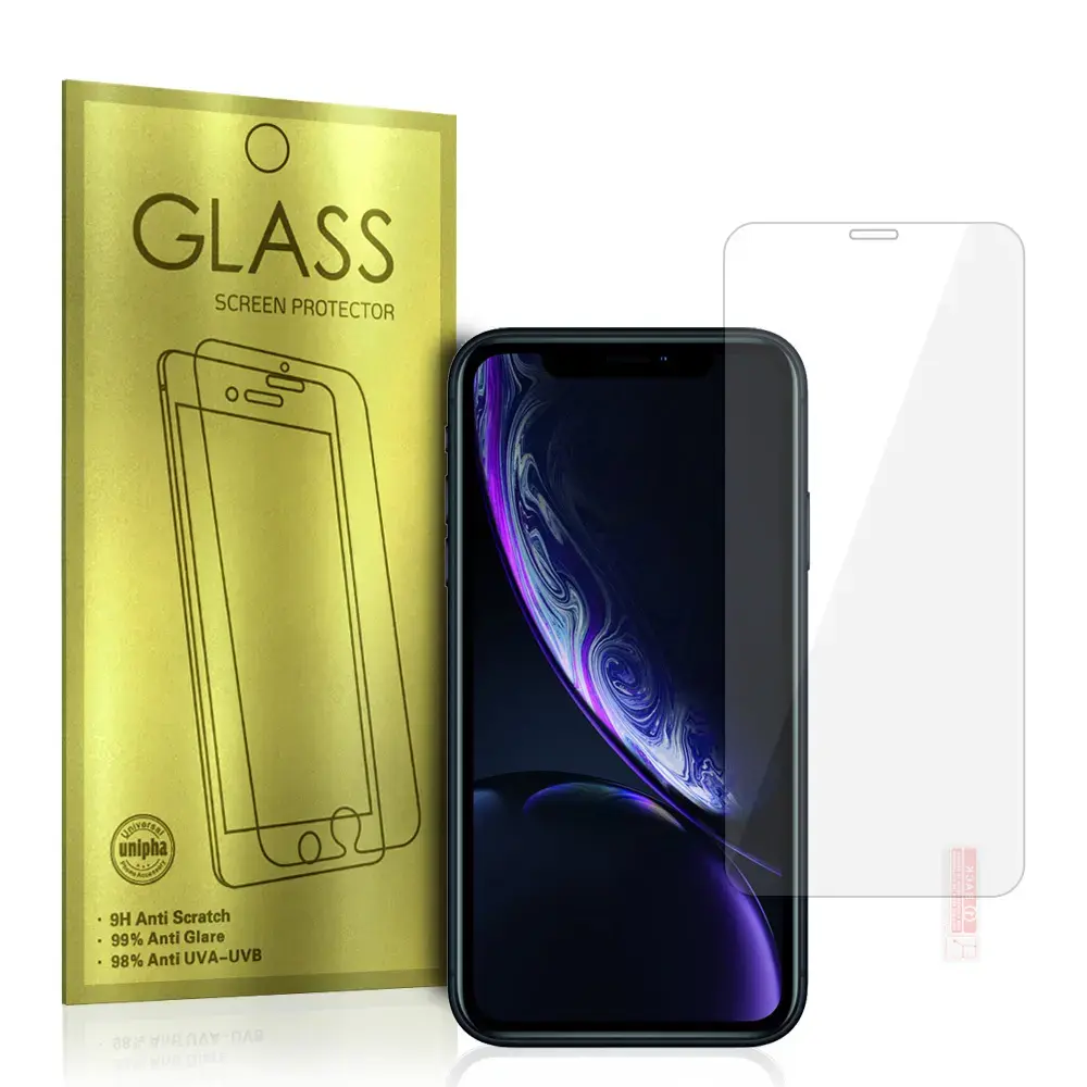 Tempered Glass Gold for IPHONE XR