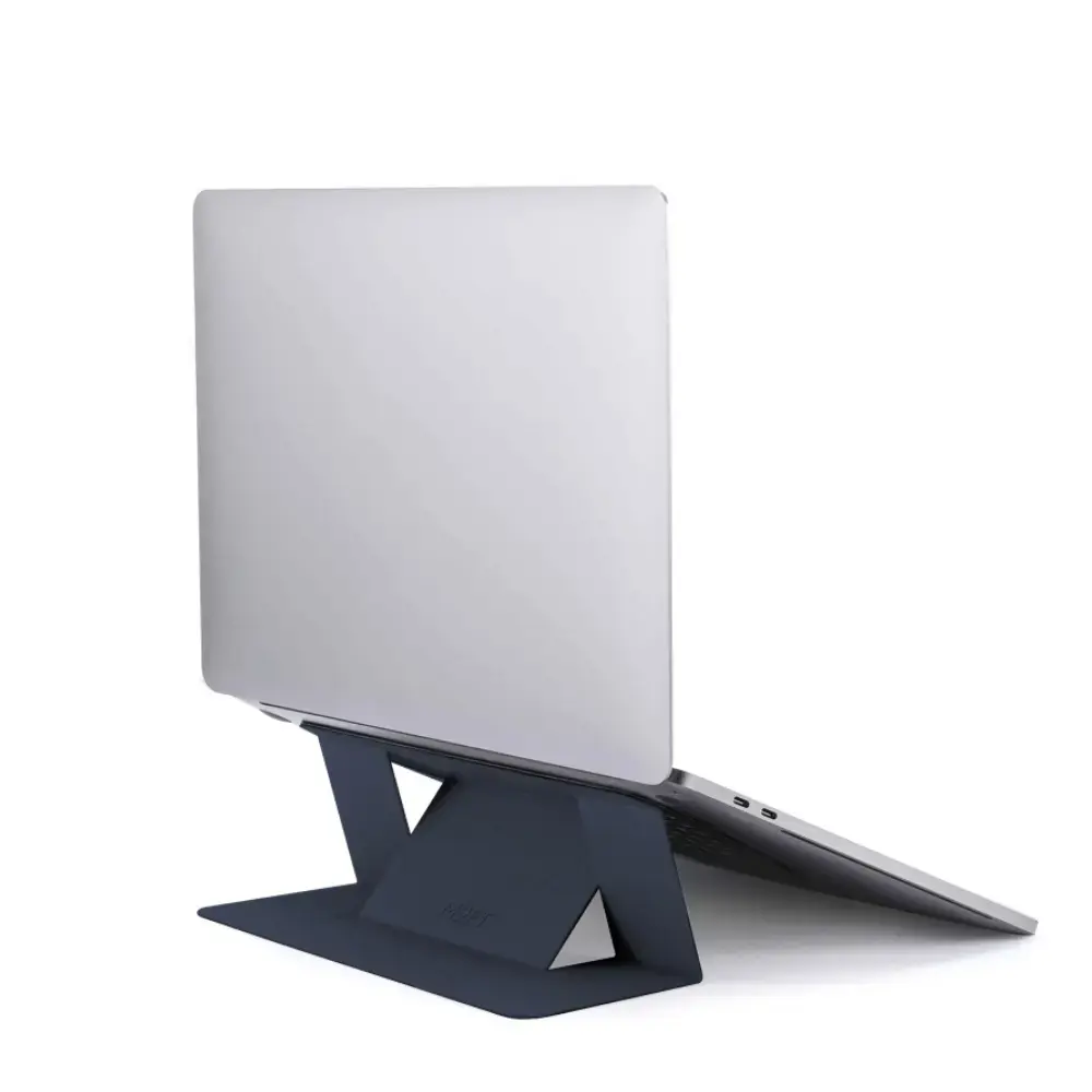 Moft Movas Adhesive Laptop Stand navy blue