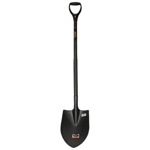 Garden spade 30x22x126cm, steel, with metal handle