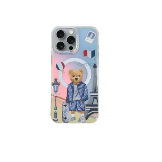 Zuck Bear Darnell maciņš ar MagSafe atbalstu telefonam iPhone 16 Pro Paris TTT