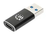 MANHATTAN USB-A auf USB-C Adapter USB 3.2 Gen 2 10Gbps