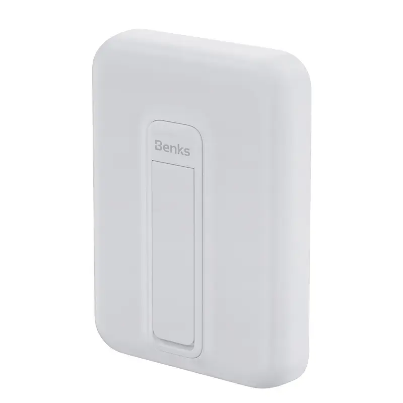 Benks Power bank 6000mAh MP09 - Type C - magnetic with induction charging white