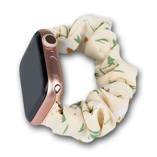 Fabric nutikella rihm Apple Watch (42/44/45 mm) jaoks | nailonist | kollane