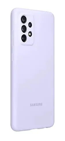 EF-PA725TVE Samsung S-View Case for Galaxy A72 Violet