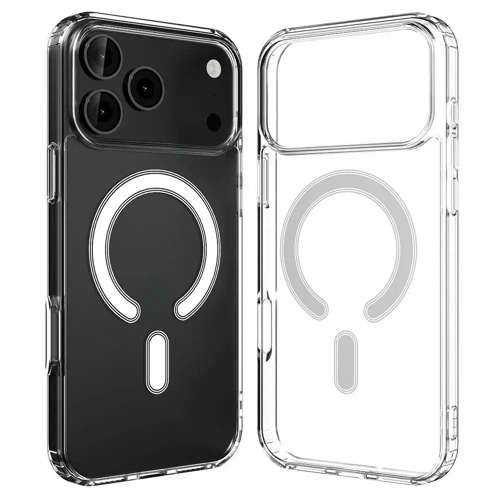 Etui Mercury Jelhard MagSafe do iPhone    17 Pro Max przezroczysty