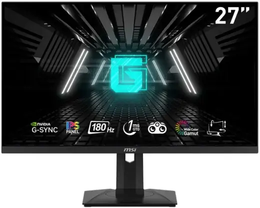 MSI G274PFDE Gaming Monitor 68 6 cm (27 Zoll)(Full HD  Rapid IPS  1ms  180Hz  HDMI  DisplayPort  G-Sync kompatibel)