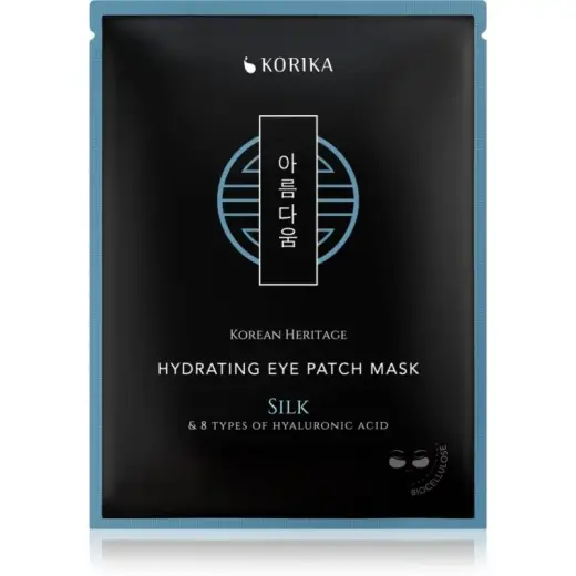 KORIKA Korean Heritage Silk & 8 Types of Hyaluronic Acid Hydrating Eye Mask 2pcs