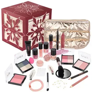 Zmile Cosmetics Snow Flake Cube Cherry Red Calednar - Adventní kalendář