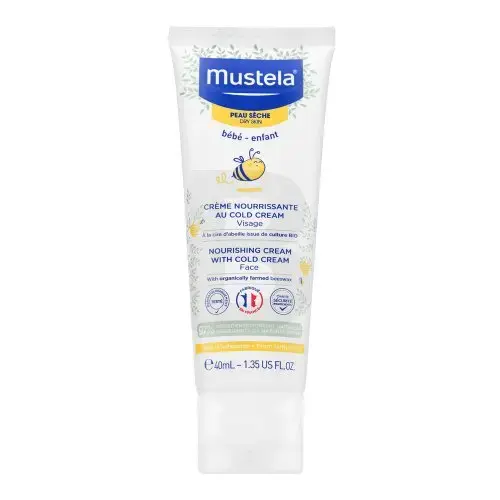 Mustela Bébé Moisturizing and Protective Fluid Nourishing Cream With Cold Cream 40 ml
