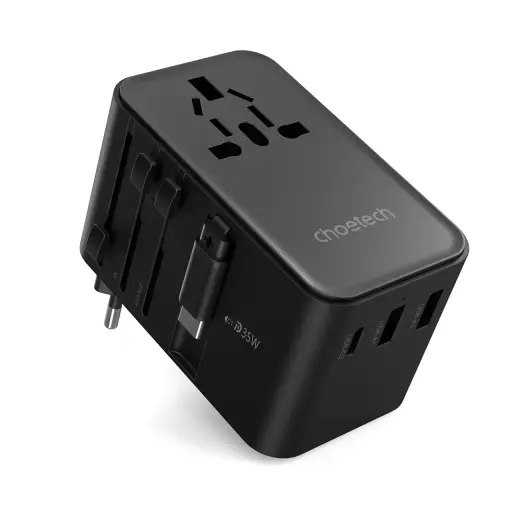 Choetech PD5020 зарядное устройство | 35W | PD | USB-C | с проводом USB-C в комплекте | черное