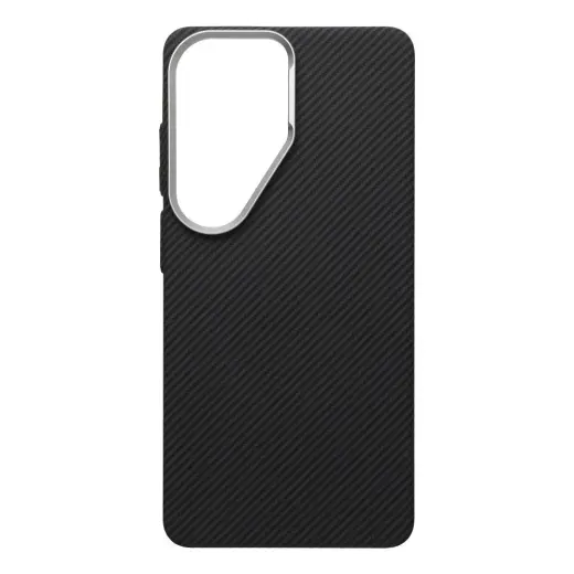 Kevlar telefono dėklas su MagSafe palaikymu Samsung Galaxy S26 Ultra (S948) juodas