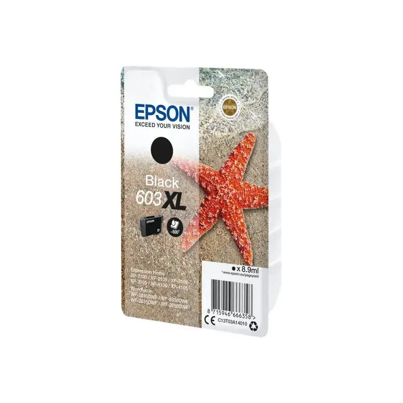 Epson Ink 603XL Black Schwarz (C13T03A14010)